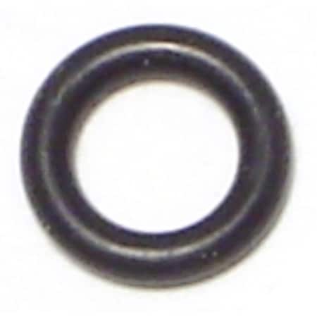 6mm X 10mm X 2mm Rubber O-Rings 10PK